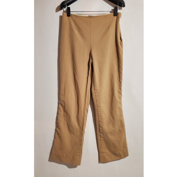 Vtg Ralph Lauren Black Label Wool Trouser Pants Womens Size 8 Tan Career Office - Picture 1 of 13